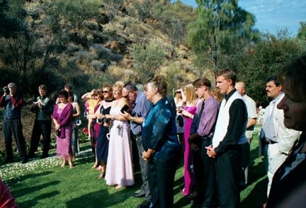 AUST NT AliceSprings 2002OCT19 Wedding SYMONS Ceremony 009